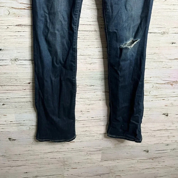 Guess boot cut low rise jeans size  29 ripped - Picture 5 of 10